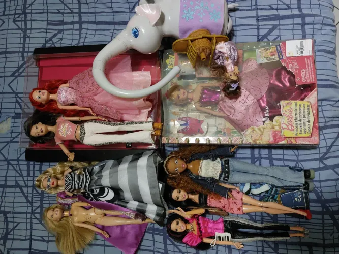 LOTE Bonecas Barbie My Scene Disney Fashionista