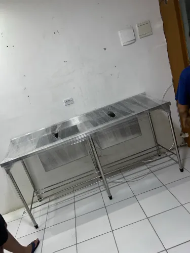 Pia de inox