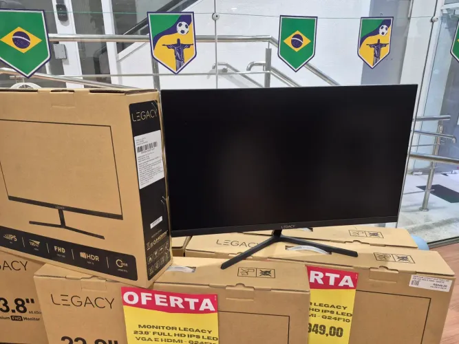 Monitor legacy 23,8 polegadas fhd led