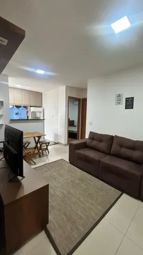 apartamento para alugar mobiliado com 2 quartos na beira rio prox do shopping e faculdades