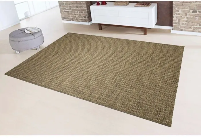 Tapete Sala Escritório Antiderrapante Sisal Premium 2mX2,5m - Lancer