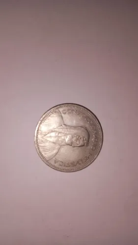 Moeda Suiça - 5 Francos
