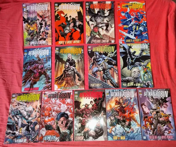 Batman & Robin Eternos. Novos 51 Panini, HQs Quadrinhos Gibis Comics