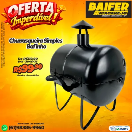 Churrasqueira Simples Bafinho