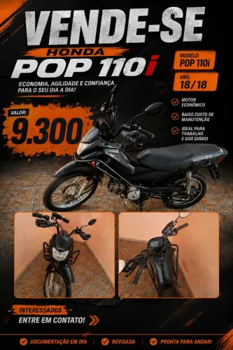 Venda Honda Pop 110