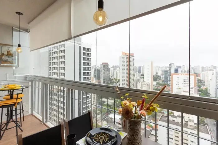 Vila Olimpia apartamento mobiliádo para alugar,lazer completo!