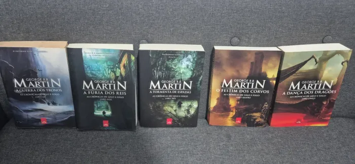 5 livros Game of Thrones