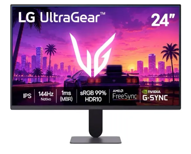 Monitor LG ultragear 24 pol IPS 144hz