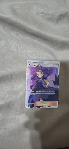 Carta Pokemon Treinador Acerola