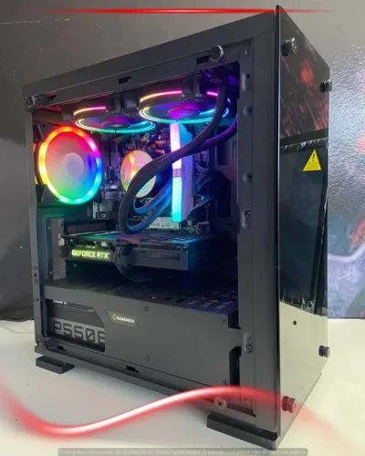 PC Gamer Ryzen 5 3600, 16GB RAM, SSD 120GB+HD 1TB, RTX 3060 12GB, Gabinete, Fonte 550W