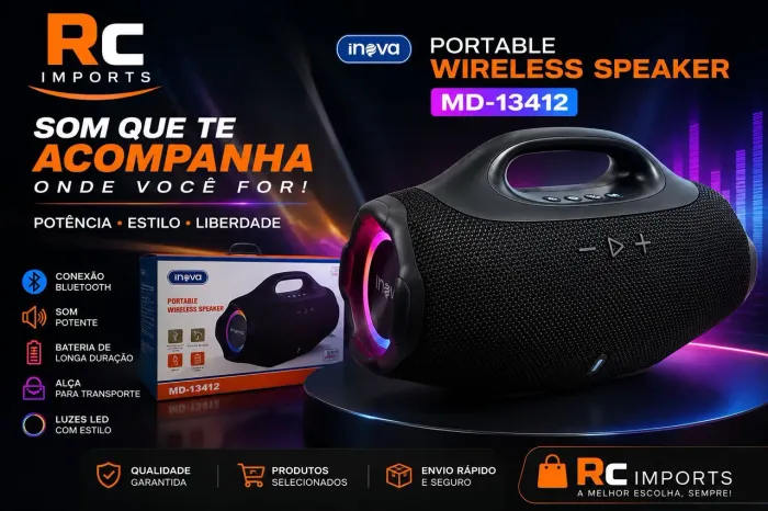 Caixa de som inova