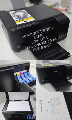 Impressora Eco-tanque Epson L3150