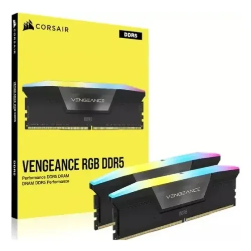 Corsair Vengeance, Com RGB, 64G DDR5, 2 x 32,  5200 MHz