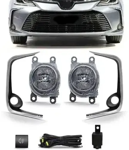 Kit Farol de Milha Tiger Auto Corolla 2020 - R$ 475,00