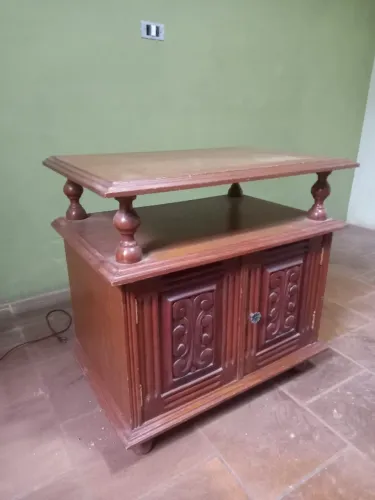 rack de madeira antigo