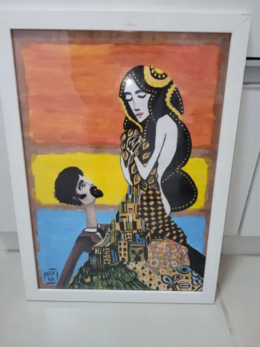 Quadro pintados a mão exclusivo