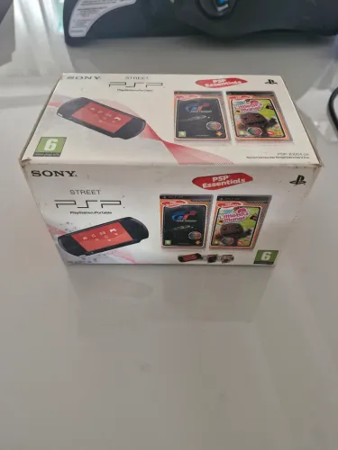 Psp modelo raro street na caixa original