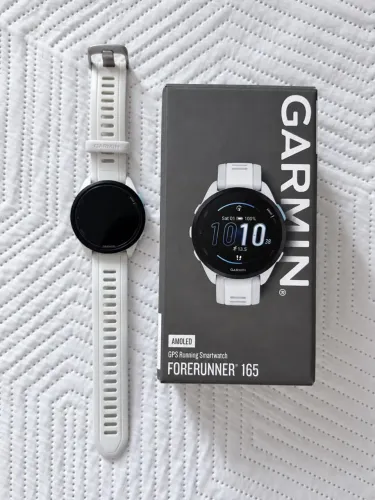 Relógio Garmin Forerunner 165 Branco - GPS