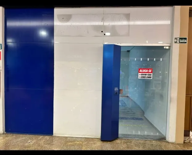Loja Comercial para Aluguel  25 m² em Gonzaga, Santos (Segurança 24h)