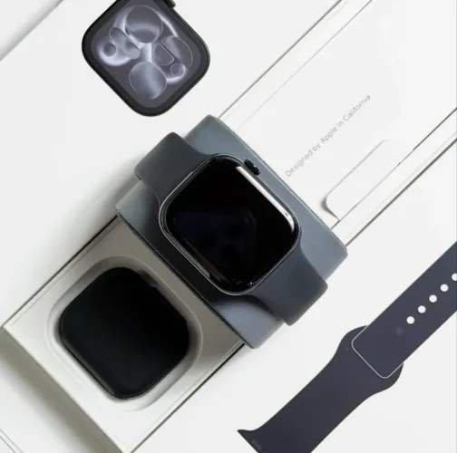 Apple Watch 11 46mm Jet Black Novo Lacrado