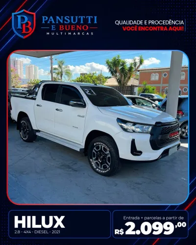 Toyota Hilux CD 4X4 2.8 Diesel Mec. 2021