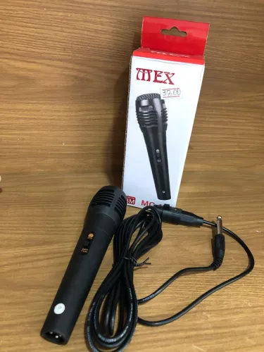 Microfone para karaokê 