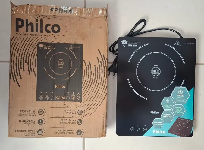 Cooktop de Indução PCT10A Philco novo