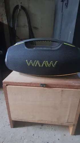 Caixa de Som Portátil Boombox Bluetooth WAAW by Alok Hyperboom 1000 A Prova D?Água 180W