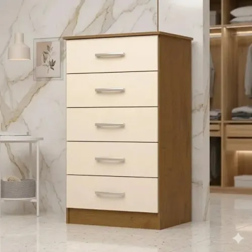 Cômoda Jamile Noce/Perola (PRODUTO EM OFERTA)
