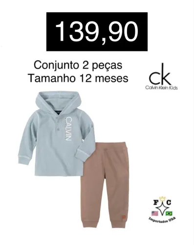 Conjunto Infantil Calvin Klein