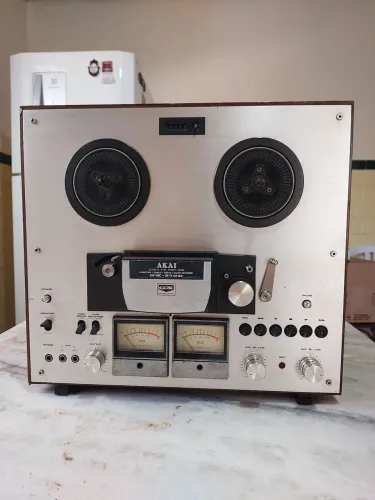 Gravador de Rolo Akai GX-270D | Clássico Vintage Direct Drive
