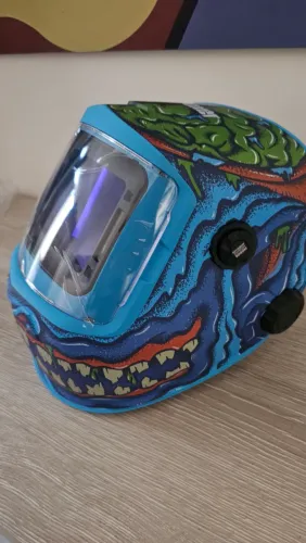 Capacete máscara de solda boxer