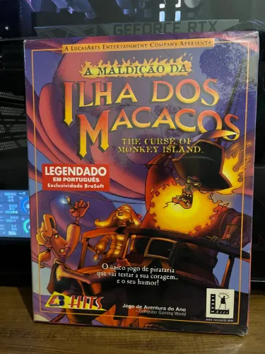 A Maldição da Ilha dos Macacos (lacrado)