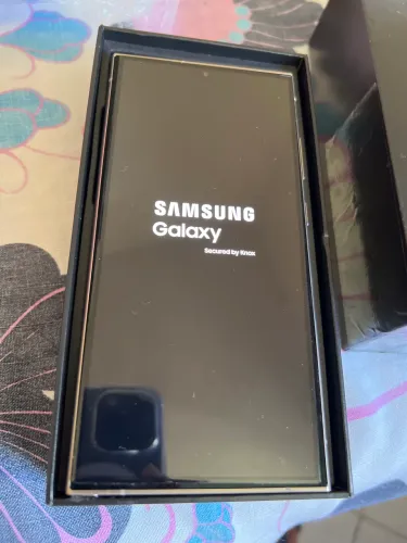 Samsung s24 ultra na caixa com garantia