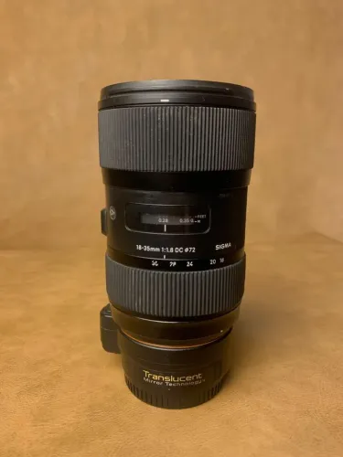 lente sigma art 18-35 sigma art 1.8 e mount