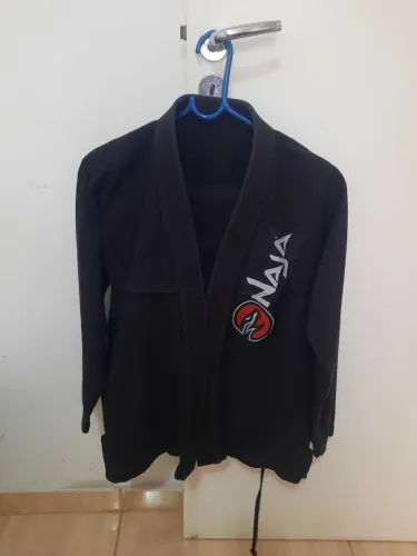Kimono Jiu-Jitsu - A0 - Trançado - NAJA - Preto