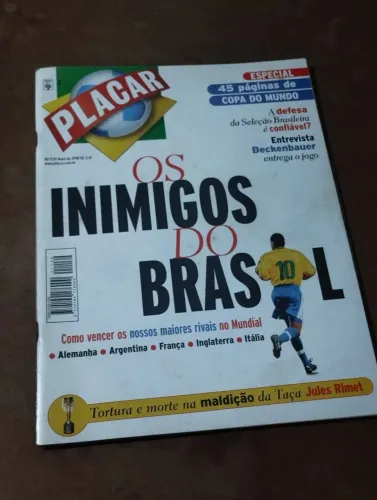 Vende-se várias revista de futebol placar