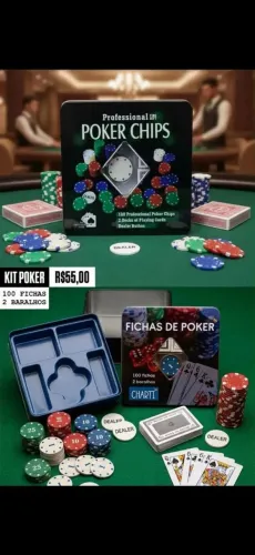 Jogo de poker completo 