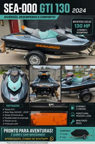 Jetski Seadoo Gti 130 2024
