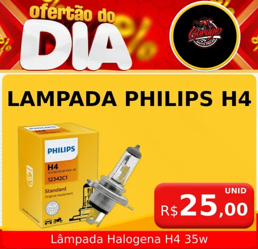Lâmpada Philips H4 
