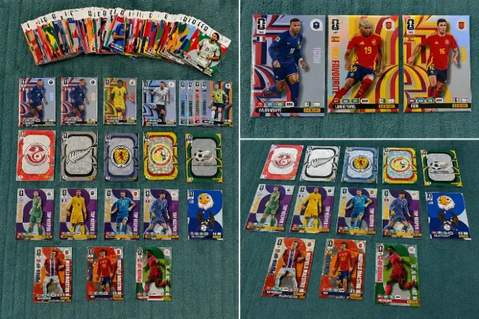Lote 175 Cards Adrenalyn XL FIFA World Cup 2026 - Hero, Icon, Team Logo, Fan Favourite...
