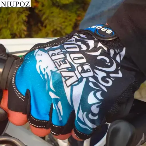 Luva Bike Meio Dedo<br><br>cores ...