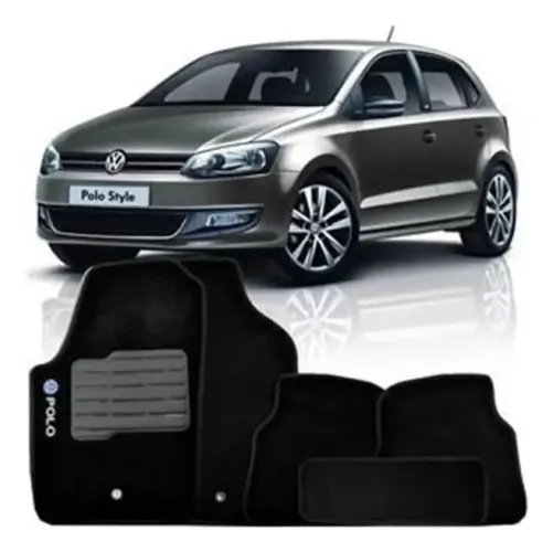 Tapete Polo Carpete Preto Original 2018 a 2021