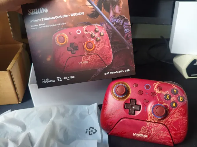 Controle 8bitdo Edição Limitado Wuchang