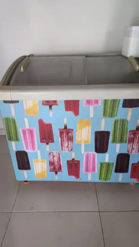 Freezer horizontal vidro 220v