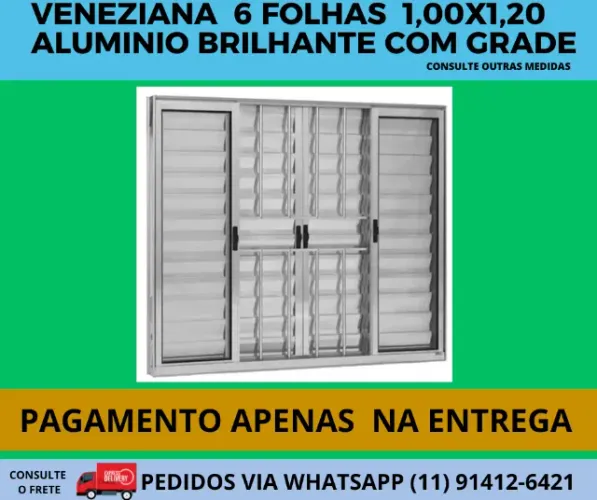 veneziana com grade cod 12