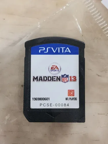 Madden NFL 13 de ps.vita somente cartucho