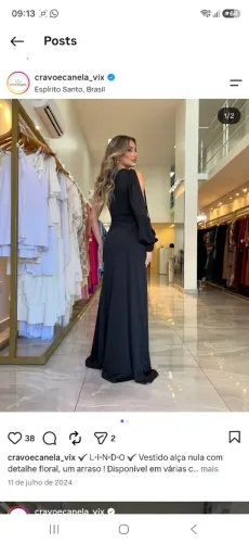 Vestido longo