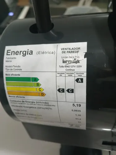 Ventilador de parede!