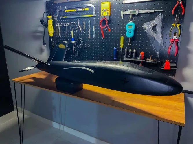 Aeromodelo Drone Planador 2,2m Envergadura Long Range